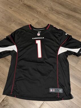 Men's Arizona Cardinals Kyler Murray Black Football Jersey by Nike